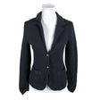 Unisex Cream - Sweat jacket, size 38 - Blue ()