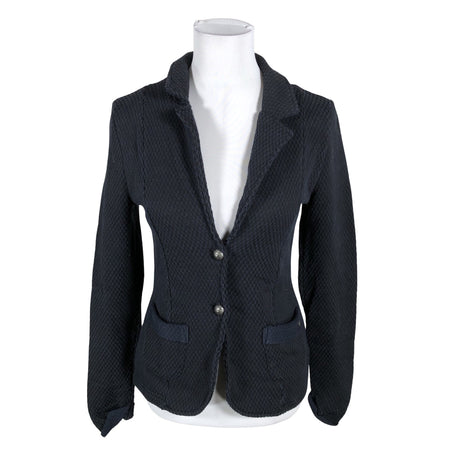 Unisex Cream - Sweat jacket, size 38 - Blue ()