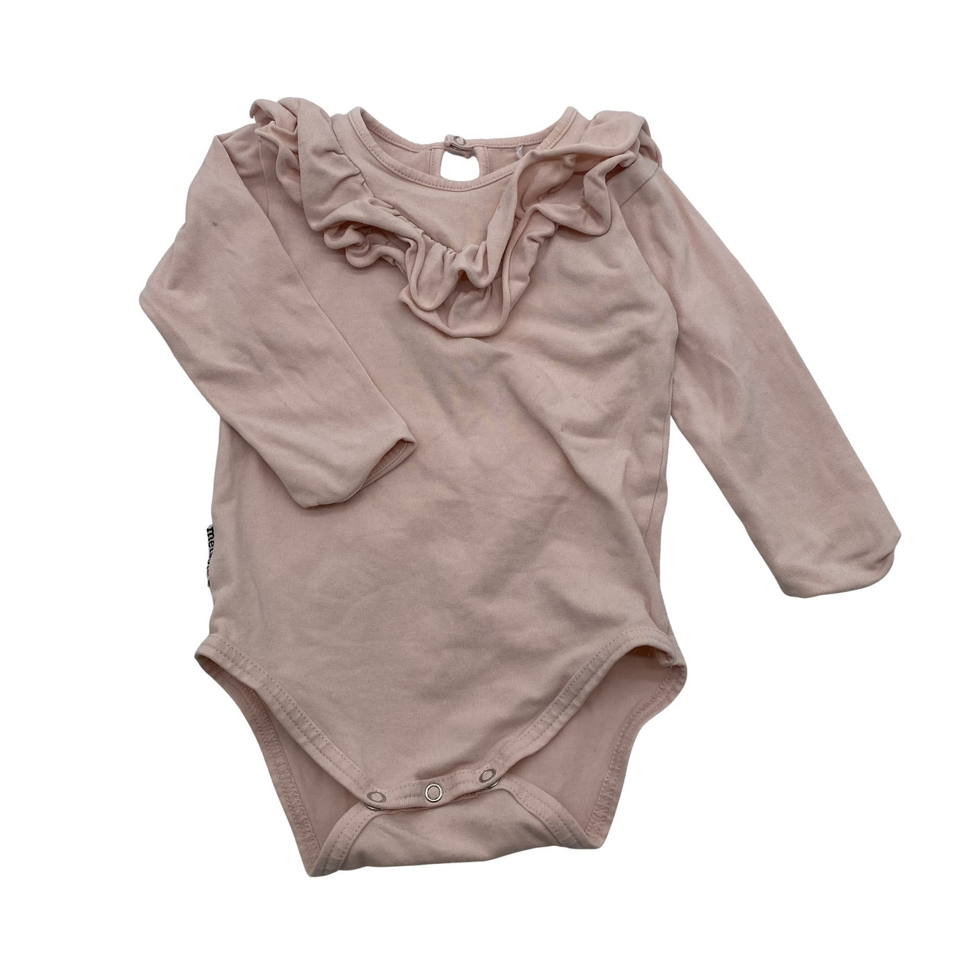 Unisex Metsola - Body, size 74 - 80 - Light pink (1)