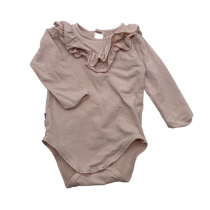 Unisex Metsola - Body, size 74 - 80 - Light pink (1)