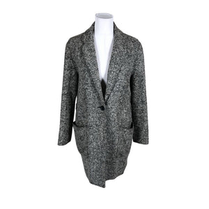 Unisex Maison Scotch - Wool coat, size 38 - Gray (1)