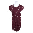 Unisex NOSH - Tricot dress, size 34 - Wine red ()