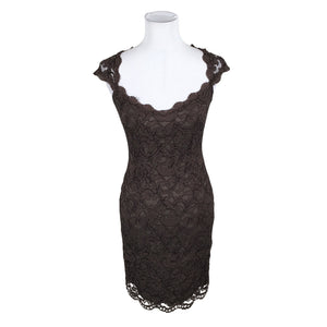 Unisex Esprit - Party dress, size 36 - Brown (1)