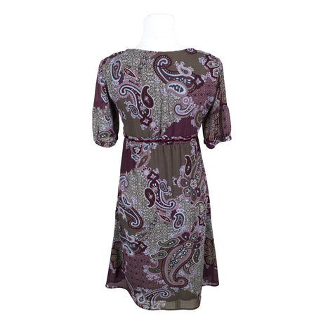 Unisex Esprit - Schiffon dress, size 36 - Brown (2)