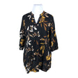 Unisex Betty Barclay - Schiffon tunic, size 42 - Black ()