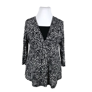 Unisex S.T.I - Tricot shirt, size 42 - Black (1)
