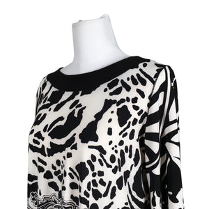 Unisex Joseph Ribkoff - Tricot tunic, size 40 - White (2)