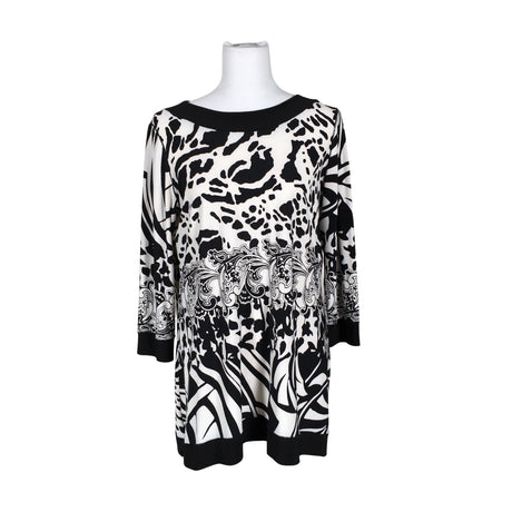 Unisex Joseph Ribkoff - Tricot tunic, size 40 - White ()