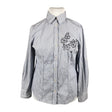 Unisex Barbara Lebek - Collared shirt, size 42 - Light blue ()