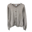 Unisex Polarn O. Pyret - Cardigan, size 134 - 140 - Beige ()