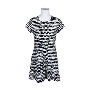 Unisex PaaPii - Tricot dress, size 38 - White (1)
