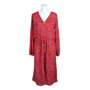 Unisex Gap - Schiffon dress, size 38 - Red (1)