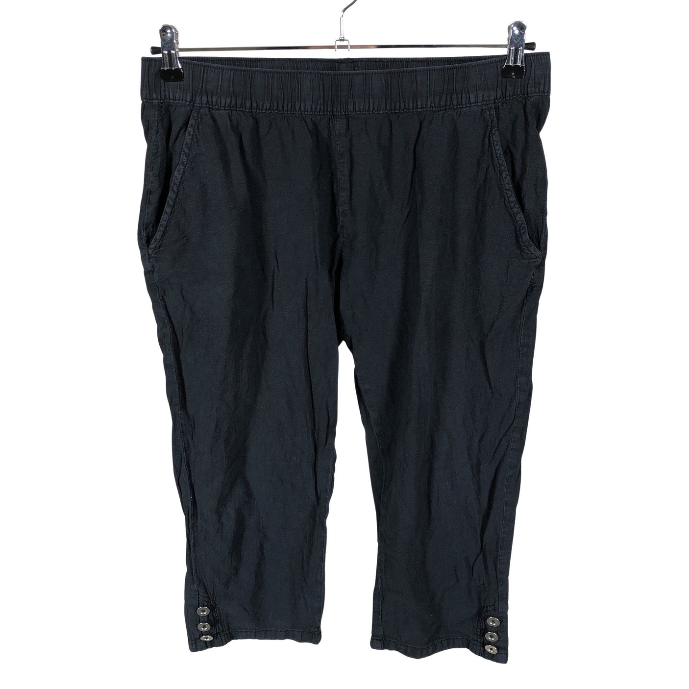Unisex Fransa - Capri pants, size 40 - Black (1)