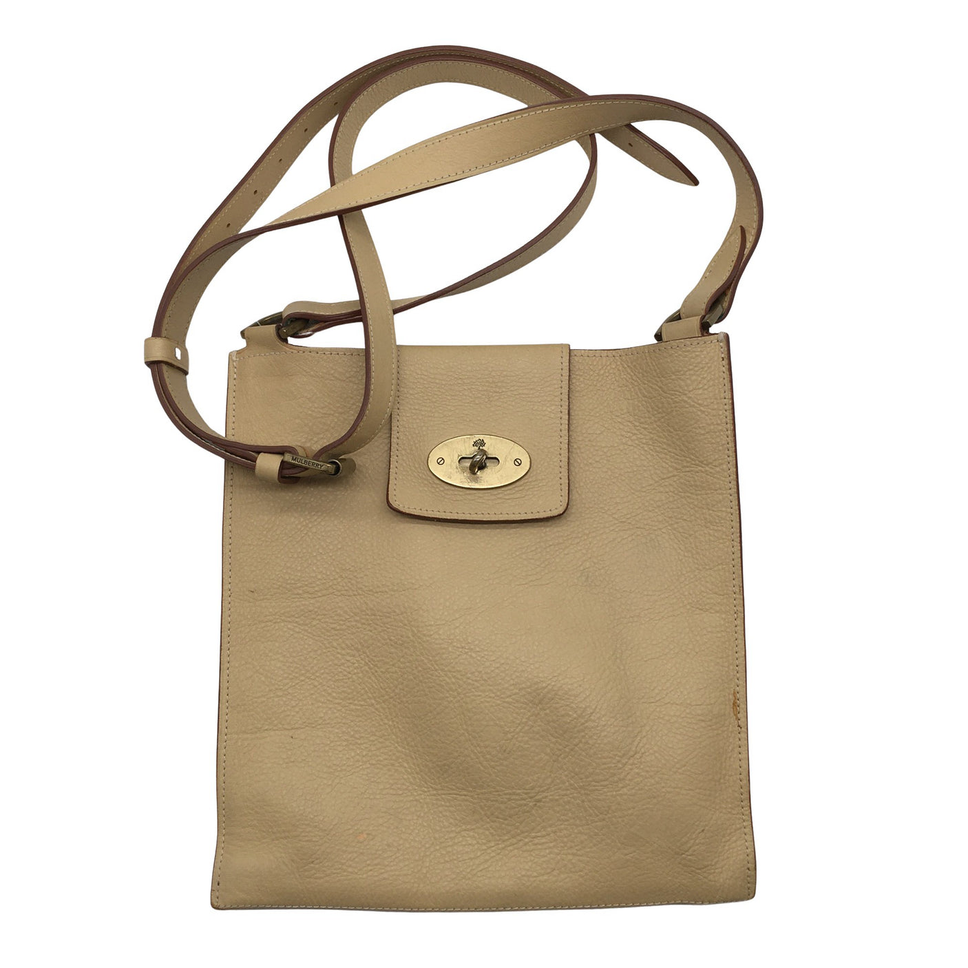 Unisex Mulberry - Shoulder bag, size Midi - Beige (1)