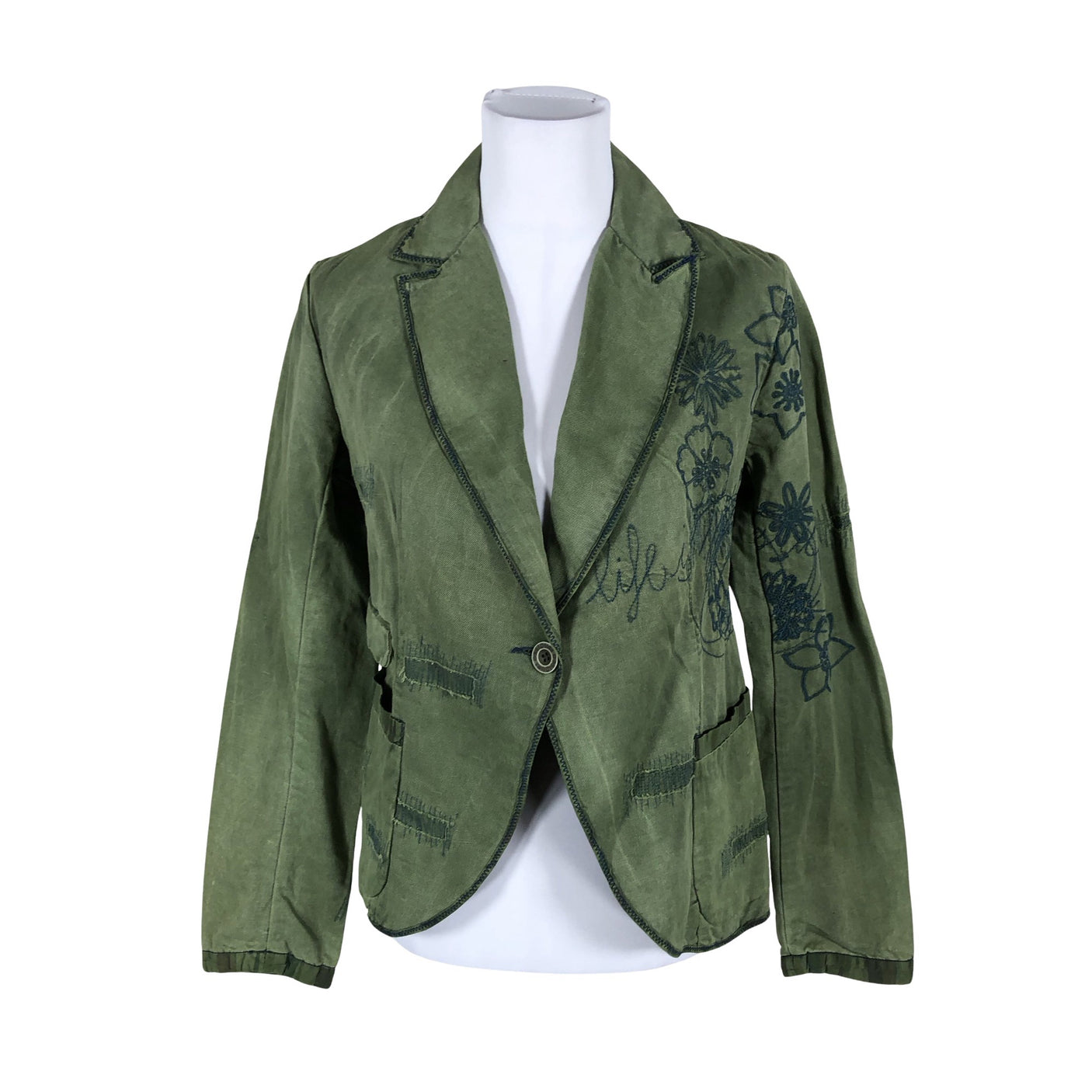 Unisex Desigual - Jacket, size 40 - Green (1)