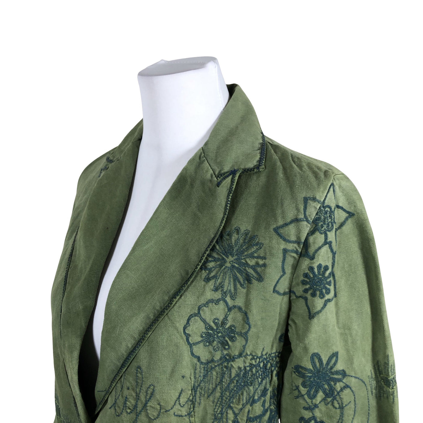 Unisex Desigual - Jacket, size 40 - Green (3)