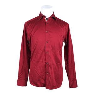 Unisex Riley - Collared shirt, size S - Red (1)