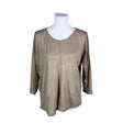 Unisex Marc O'Polo - Tricot shirt, size 38 - Beige ()