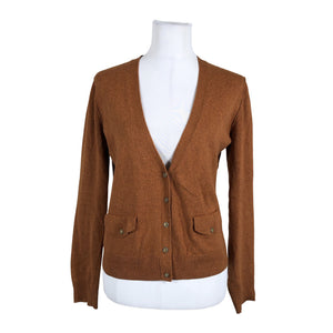 Unisex Esprit - Cardigan, size 38 - Brown (1)