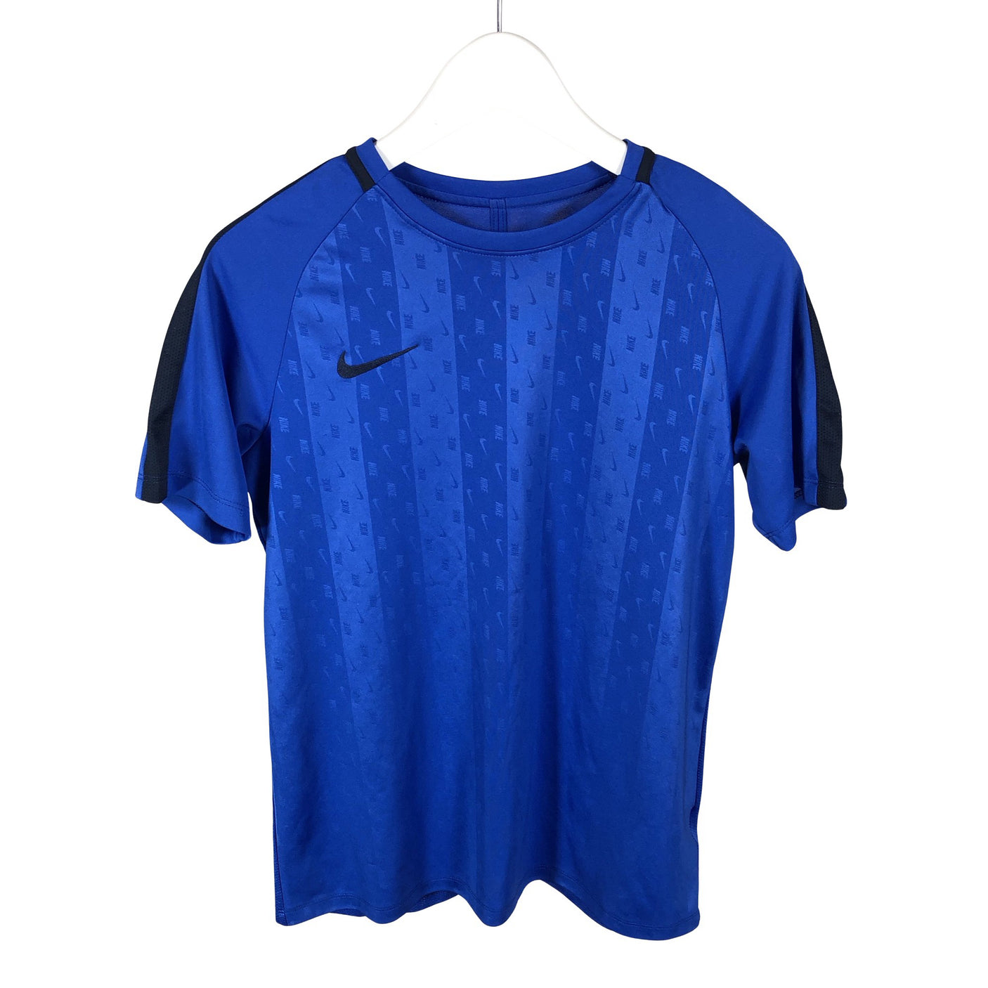 Unisex Nike - Sports shirt, short sleeve, size 152 - 158 - Blue (1)