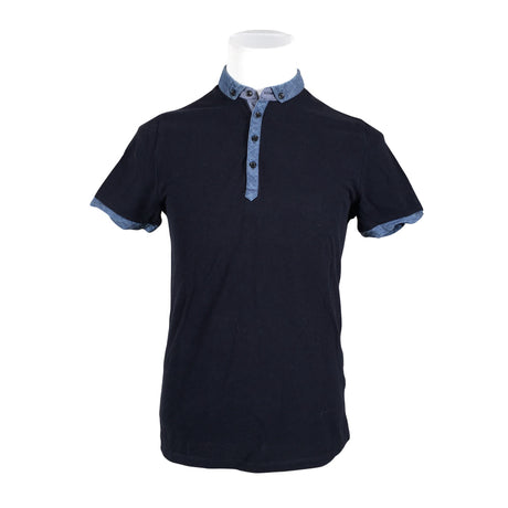 Unisex River Island - Polo shirt, size M - Black ()