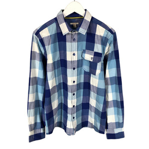 Unisex Esprit - Collared shirt, size 170 - 176 - Blue (1)