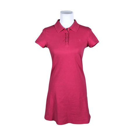 Unisex Benetton - Pique dress, size 38 - Pink ()