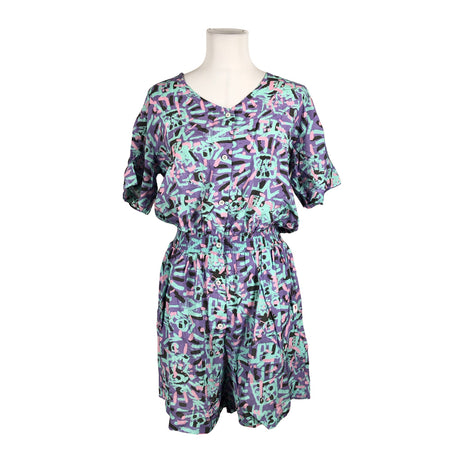 Unisex Quiksilver - Short overalls, size 38 - Violet ()