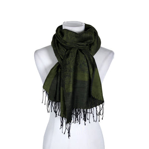 Unisex Pashmina - Scarf, size Maxi - Green (1)