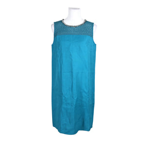 Unisex 1.2.3 Paris - Party dress, size 40 - Turquoise (1)