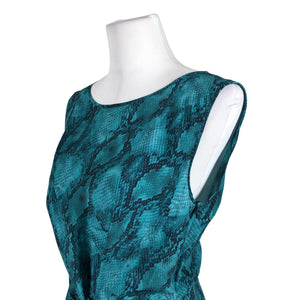 Unisex Luisa Cerano - Schiffon dress, size 40 - Turquoise (2)