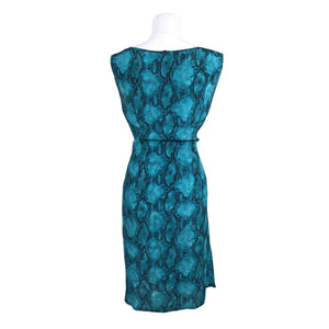 Unisex Luisa Cerano - Schiffon dress, size 40 - Turquoise (3)