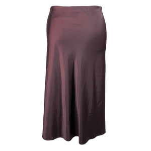 Unisex Y.A.S - Fabric skirt, size 44 - Wine red (2)