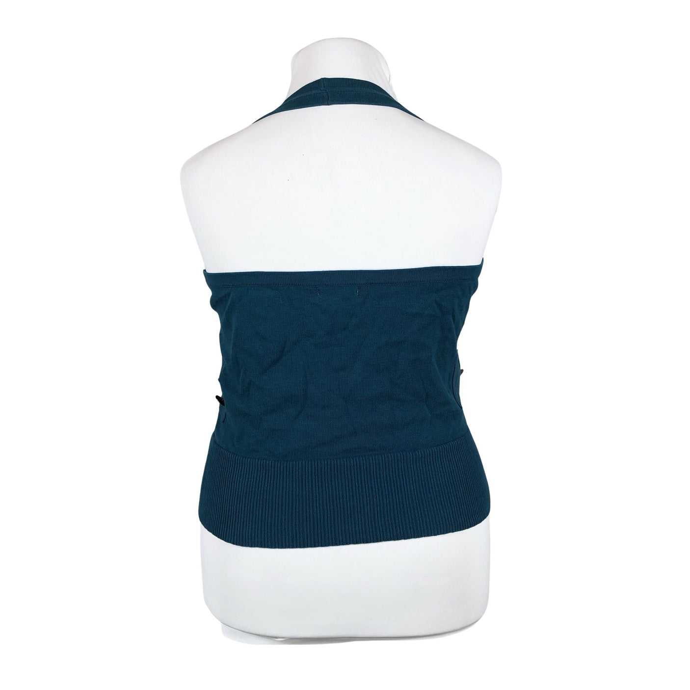 Unisex Repeat - Knit vest, size 42 - Blue (2)
