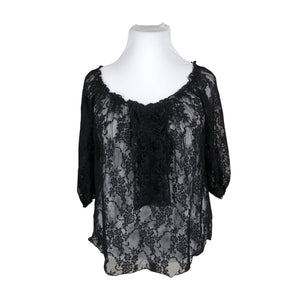 Unisex Vie Ta Vie - Blouse, size 44 - Black (1)