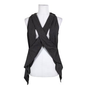 Unisex Jolie Moi - Knit vest, size 38 - Gray (1)
