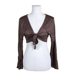 Unisex Calida - Tricot bolero, size 38 - Brown (1)