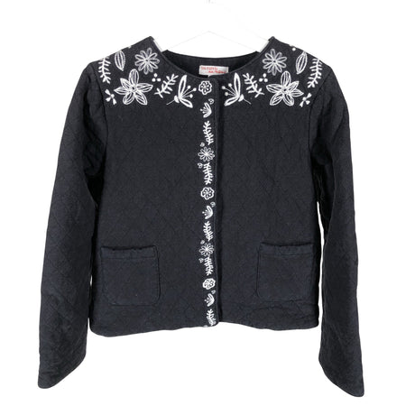 Unisex Du Pareil Au Meme - Quilted jacket, size 122 - 128 - Black ()