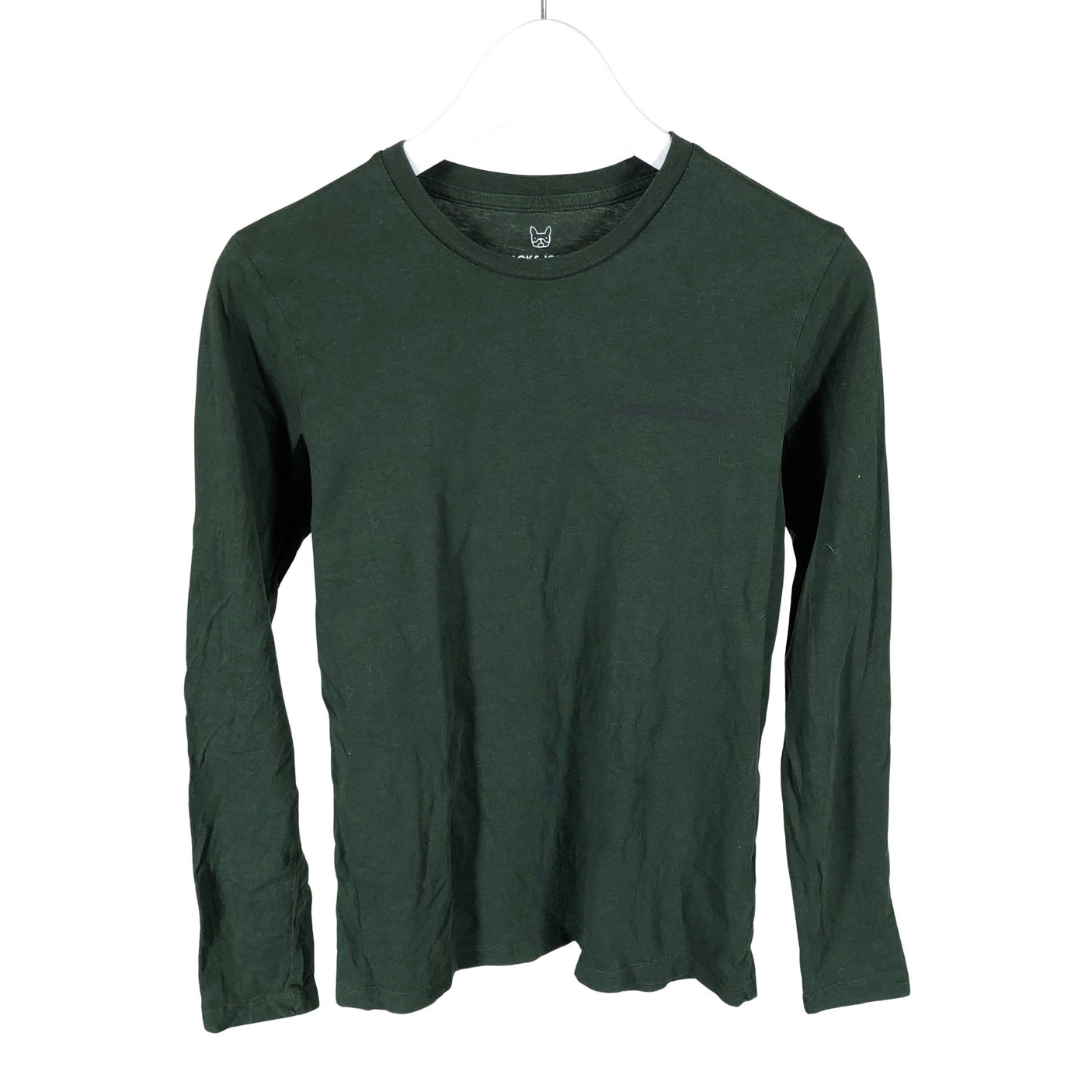 Unisex Jack & Jones - Tricot shirt, size 158 - 164 - Green (1)
