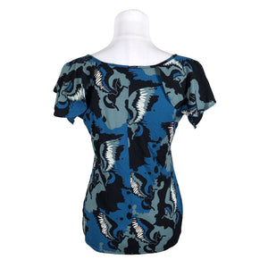 Unisex Nanso - T-shirt, size 36 - Blue (2)
