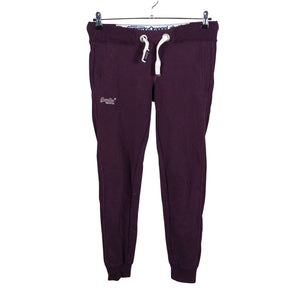 Unisex Superdry - Sweatpants, size 36 - Wine red (1)