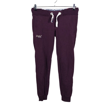 Unisex Superdry - Sweatpants, size 36 - Wine red ()