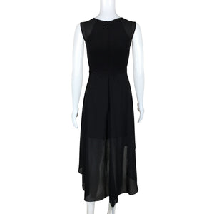 Unisex Benetton - Schiffon dress, size 34 - Black (2)