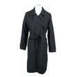Unisex Cut & Pret - Trench coat, size 34 - Black ()