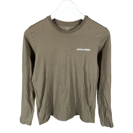 Unisex Jack & Jones - Tricot shirt, size 158 - 164 - Brown ()