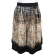 Unisex Ril's - Fabric skirt, size 36 - Brown ()