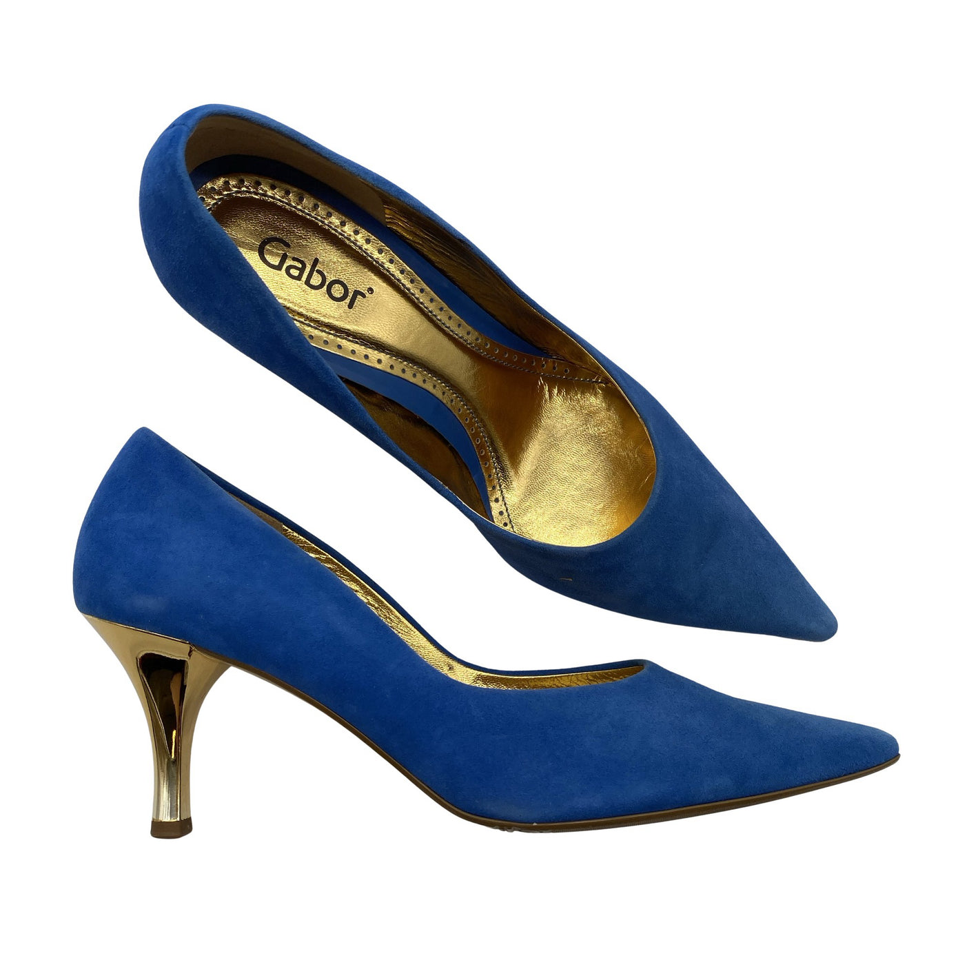 Unisex Gabor - High heels, size 38 - Blue (1)