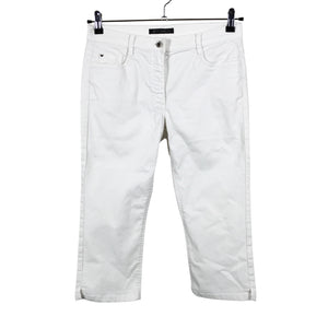 Unisex Betty Barclay - Capri jeans, size 36 - White (1)