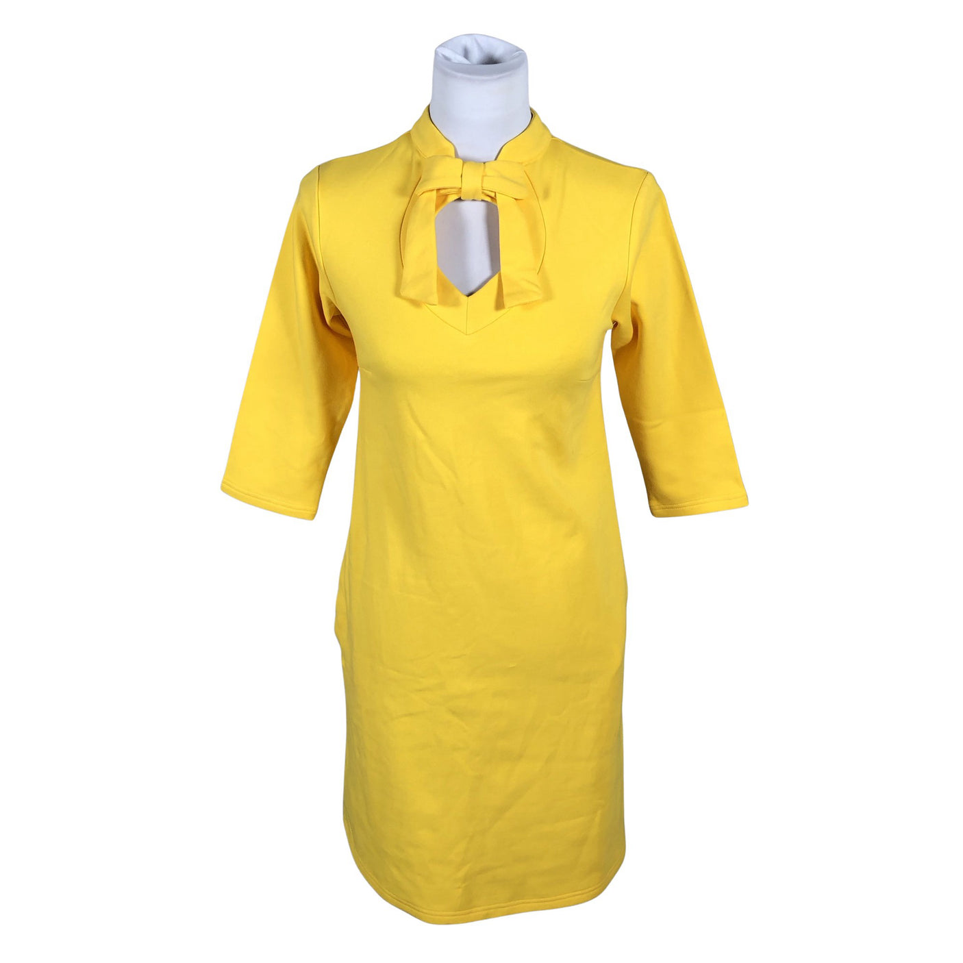 Unisex Tallinn Dolls - Tricot dress, size 34 - Yellow (1)