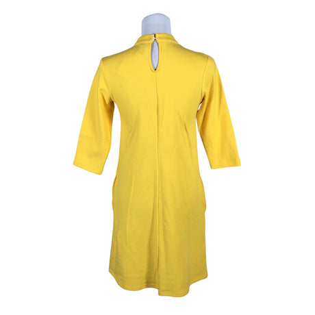 Unisex Tallinn Dolls - Tricot dress, size 34 - Yellow (2)